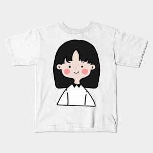 Cute Girl - Lucy Kids T-Shirt